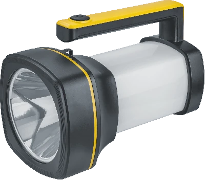 Фонарь светодиодный NPT-SP38-ACCU прожектор/кемпинг 1 LED, 10 Вт + 34 SMD,6 Вт