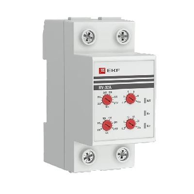 Реле напряжения RV-32A сквозное подключение PROxima EKF rv-32a