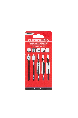 Пилки для лобзика по дереву T119BO 76х51х2,0 мм, криволинейный рез (5шт)