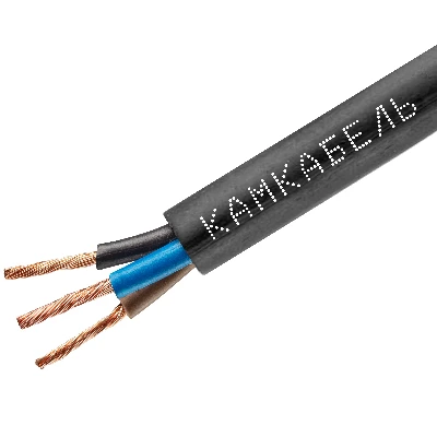 Провод силовой ПВС 3х2,50 уп-100м черный