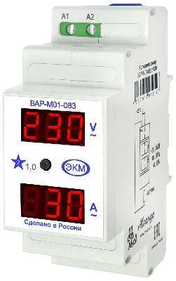 Вольтметр/амперметр ВАР-М01-083 AC20-450В УХЛ4