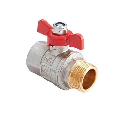 Кран шаровый 3/4' ВН ручка бабочка MVI BV.514.05