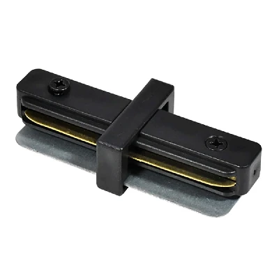 Коннектор прямой черный для шинопровода CAB1007