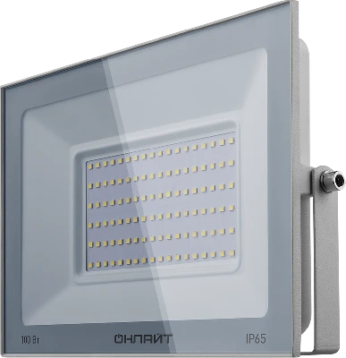 Прожектор светодиодный ДО-100w OFL-100-6K-WH-IP65-LED ОНЛАЙТ 90140 27210