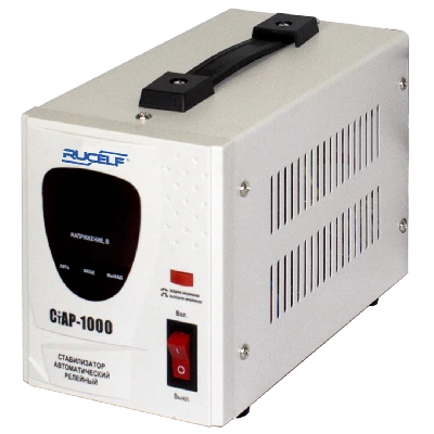 Стабилизатор напряжения релейный однофазный 1 кВА (серия СТАР) RUCELF СтАР-1000