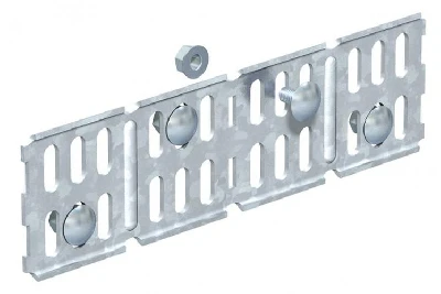 Соединитель, продольный/угловой, L=200, сталь, FS (RWVL 60 FS)