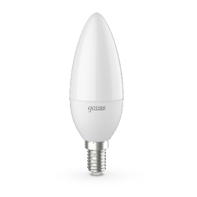 Лампа светодиодная LED 9.5 Вт 950 лм 4100К AC150-265В E14 свеча нейтральный  Black Gauss GAUSS 103101210
