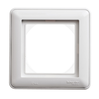 W59 Рамка 1 пост IP44 белая Systeme Electric KD-1B-18