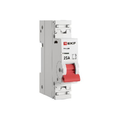 Выключатель нагрузки 1P 25А ВН-63N PROxima EKF S63125