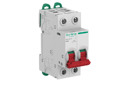 Выключатель нагрузки (ВН) 2P 63A 400В Systeme9