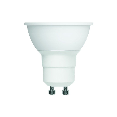 Лампа светодиодная LED-JCDR-5W/3000K/GU10/FR/SLS Форма JCDR матовая Теплый белый свет (3000K) ТМ Volpe Uniel UL-00008827