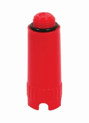 Заглушка красная для фитингов ВР 1/2, 80 мм Henco PLUG04-R80