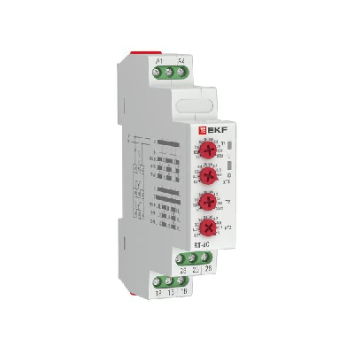 Реле времени RT-2C (2 регулир. порога времени, 2 исп. конт.) PROxima EKF rt-2c