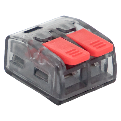 Клемма СМК 221-412 2 отверстия 0.2-4.0 мм2 (100 шт.) PROxima EKF plc-smk-221-412