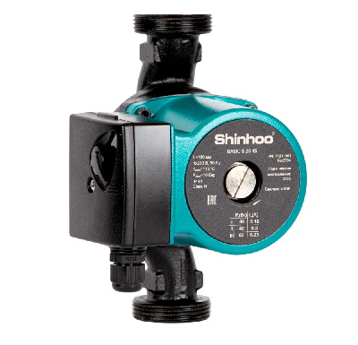 Насос циркуляционный  BASIC S 32-6S 180 1x230V 3 скорости Shinhoo 71211005