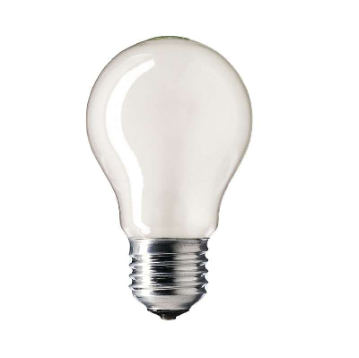 Лампа накаливания ЛОН 40вт A55 230в E27 матовая PHILIPS Lightning 926000004002 871150035468684