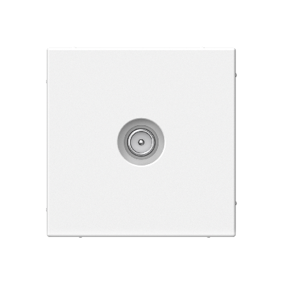 ARTGALLERY TV ТВ розетка проходная 4DB, механизм, белый Systeme Electric GAL000192