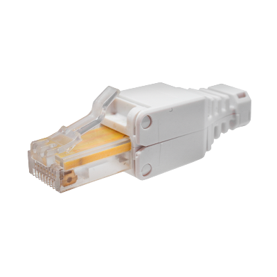 Коннектор 8P8C U/UTP Cat.5e (RJ-45) безынструментальный (DIY) SUPRLAN 10-0218-1
