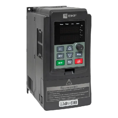 Преобразователь частоты 2.2/4кВт 1х230В VECTOR-100 EKF VT100-2R2-1B