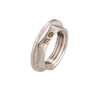Контргайка 2' с упором, никелированная MVI BF.592.09