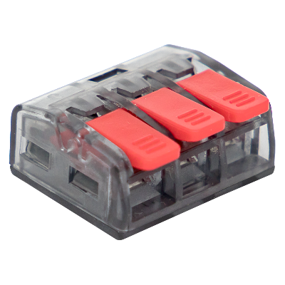 Клемма СМК 221-413 3 отверстия 0.2-4.0 мм2 (100 шт.) PROxima EKF plc-smk-221-413