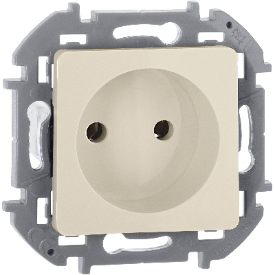 Розетка 2К 16 А 250 В~ INSPIRIA слоновая кость Legrand 673711