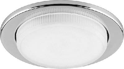 Светильник ДВО-15w GX53 без лампы хром FERON DL53 хром 28454