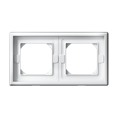 ARTGALLERY рамка 2-постовая IP44,  белый Systeme Electric GAL440102