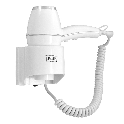 Фен для волос настенный Puff-1800 1.8 кВт