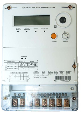 КВАНТ ST2000-12-W-230*5(10)-0.5S/1-R2UI2O2DM Счетчик с ЖКИ и двумя интерфейсами RS-485