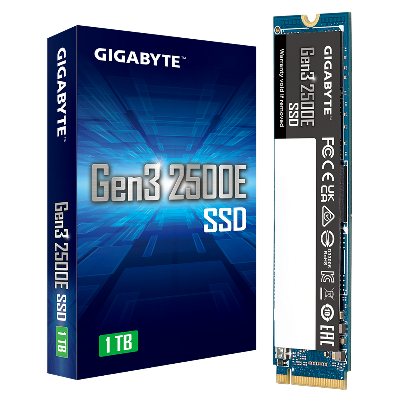 Накопитель SSD M.2 2280 1TB Gen3 2500E, PCIe 3.0  x4, NVMe 1.3