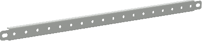 FORMAT Рейка дверная горизонтальная 800мм IEK FO-00-RDH-080