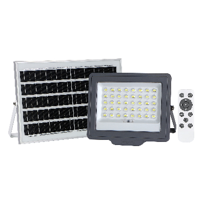 Прожектор светодиодный LED ДО-150Вт 6500К 1500 Лм IP65 с солнечной панелью JazzWay 5044425