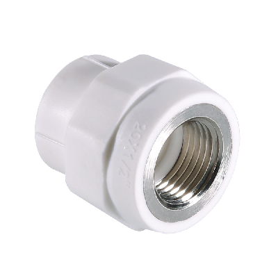 Муфта комбинированная 32 х 1/2' ВР полипропиленовая PPR белая VALTEC VTp.702.0.03204 PV7023204  