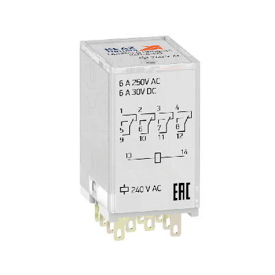 Реле промежуточное OptiRel G RP55-34-240-6-CO-S/TIL КЭАЗ 281117