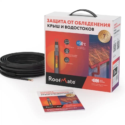 Секция нагревательная кабельная RoofMate 30 Вт/м 8 м