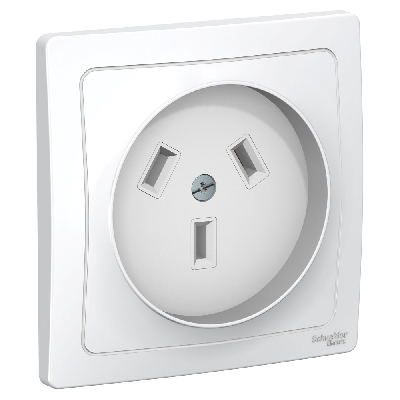 BLANCA скрытой установки розетка силовая 2р+n, 32а, 250в, белый Systeme Electric BLNSR003231