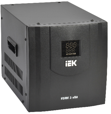 Стабилизатор напряжения однофазный 3 кВА СНР1-0-3 кВА IEK IVS20-1-03000
