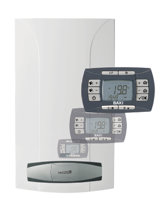 Котел газовый LUNA3 COMFORT 240Fi настенный 25 кВтдвухконтурный с закрытой камерой сгорания, с выносной панелью управления
