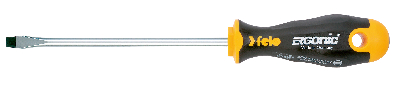 Отвертка Ergonic плоская шлицевая 5,5X1,0X125 Felo 40055410